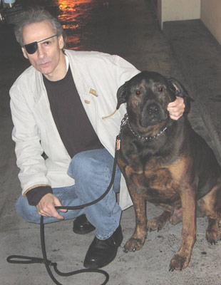 Andrew Vachss and Hoss