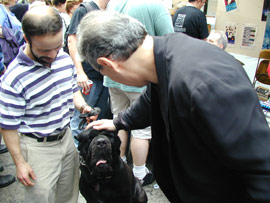 Andrew Vachss, Joseph Steinfeld and Minerva